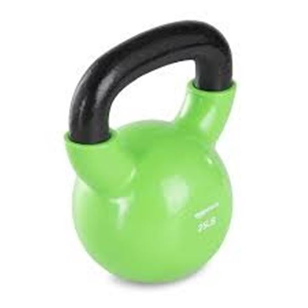 NEW 25LBS AMAZON BASICS KETTLEBELL