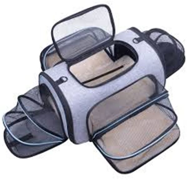 NEW SIIVTON CAT CARRIER 4 SIDES EXPANDABLE