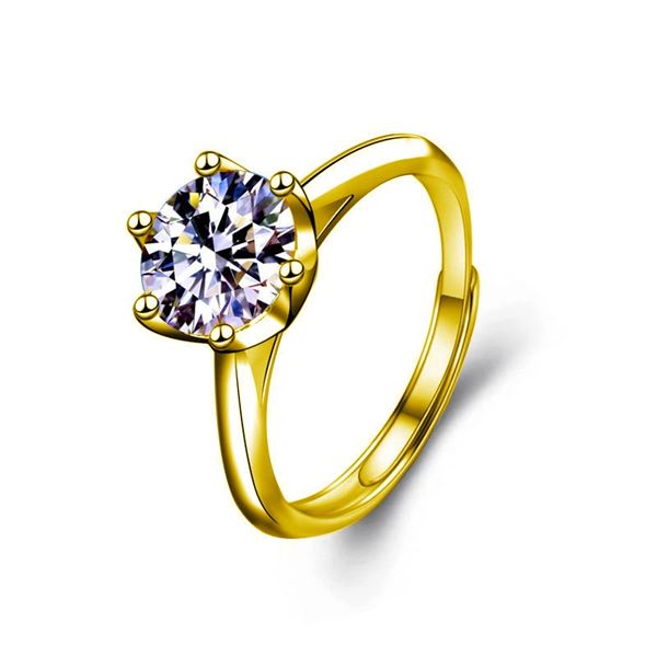 18KGP STAMPED 1CT GRA CERTIFIED ROUND BRILLIANT