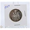 Image 1 : 1964 CANADIAN SILVER HALF DOLLAR