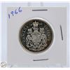 Image 1 : 1966 CANADIAN SILVER HALF DOLLAR