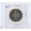 Image 1 : 1960 CANADIAN SILVER HALF DOLLAR