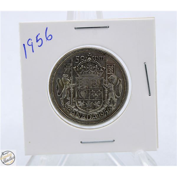 1956 CANADIAN SILVER HALF DOLLAR