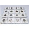 Image 1 : 16 CANADIAN NICKLES COLLECTION