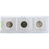 Image 2 : 1940/1943/1944 CANADIAN SILVER QUARTERS