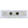 Image 2 : 4 CANADIAN CENTENNIAL SILVER QUARTERS