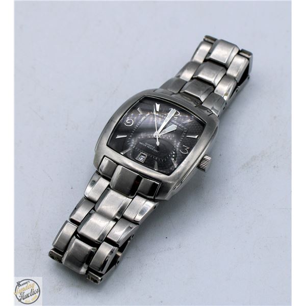 PERRY ELLIS TANK MEN'S WATCH 38MM X 68MM