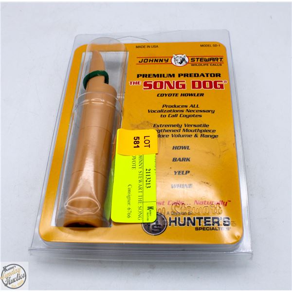 NEW JOHNNY STEWART THE SONG DOG COYOTE