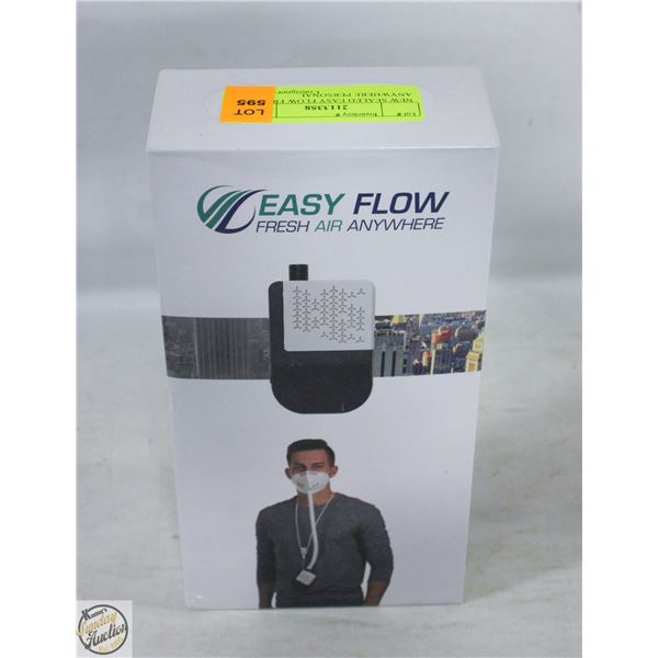 NEW SEALED EASY FLOW FRESH AIR ANYWHERE PERSONAL