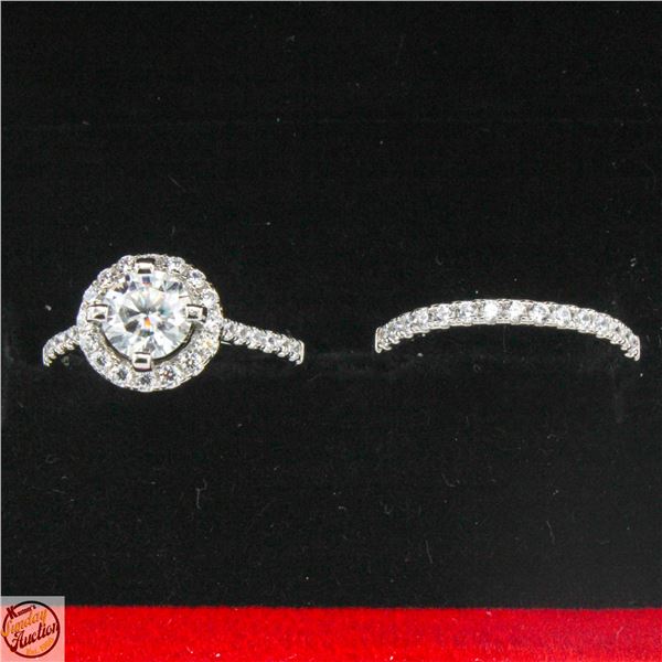 #3249-CUSTOM HAND SET 2 PIECE WEDDING SET