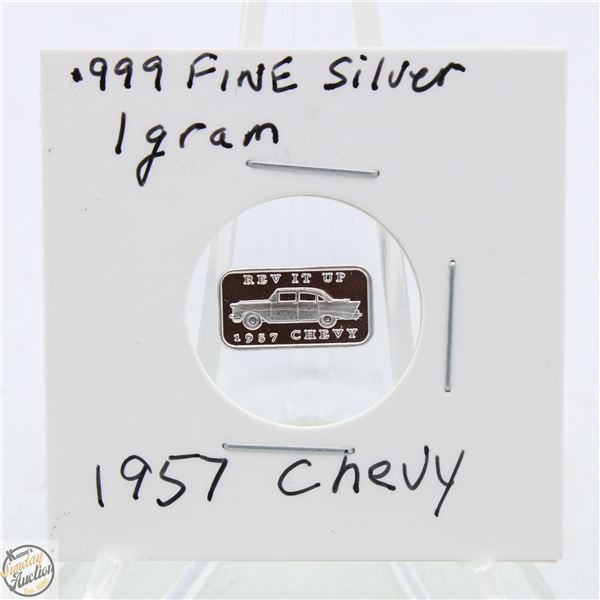 #3273- CANADIAN .999 FINE SILVER 1 GRAM TOKEN