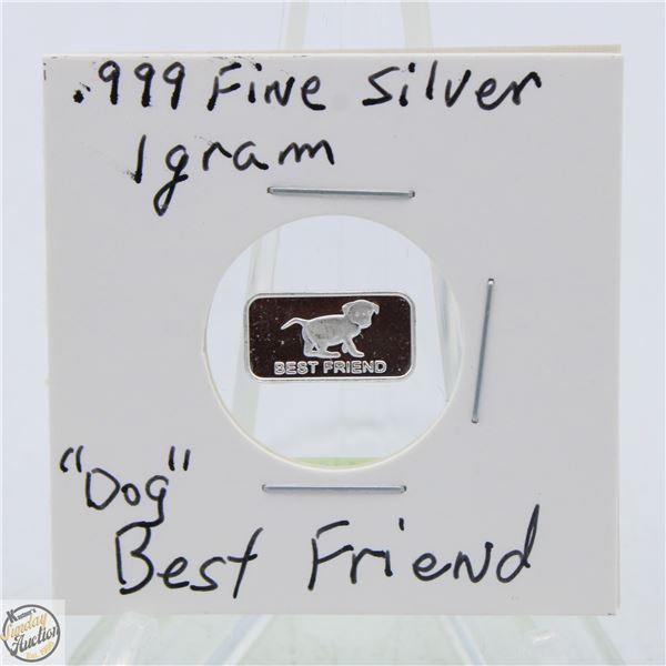 #3275- CANADIAN .999 FINE SILVER 1 GRAM TOKEN