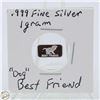 Image 1 : #3275- CANADIAN .999 FINE SILVER 1 GRAM TOKEN