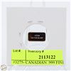 Image 2 : #3275- CANADIAN .999 FINE SILVER 1 GRAM TOKEN