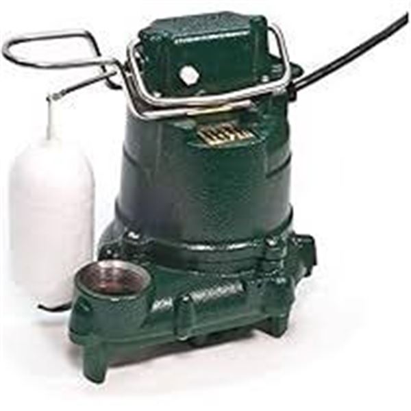 NEW W BOX ZOELLER 53-0001 1/3HP VERTICAL FLOAT SWI