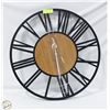 Image 2 : NEW WALL CLOCK ANTIQUE DECOR 24"