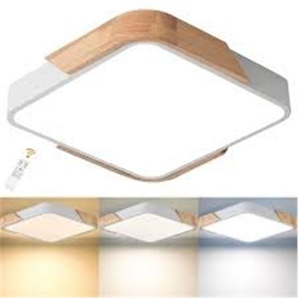 NEW LUFUN CEILING LIGHTS DIMMABLE 15.7" WHITE