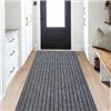 Image 1 : NEW ANTPOP RUNNER RUG 2 X 8FT OUTDOOR RUG GREY