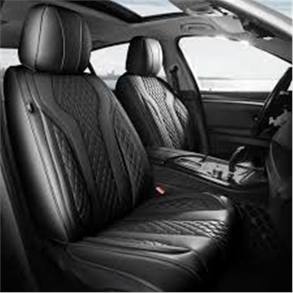 NEW WITH PACKAGE FEINEPRO LEATHER CAR SEAT COVERS