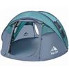 Image 1 : NEW REVENLO 4 PERSON EASY POP UP BASECAMP BLUE