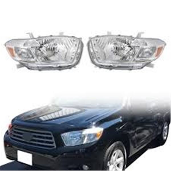 NEW W BOX GXYWADY HEADLIGHT L + R 08-10 TOYOTA HIG