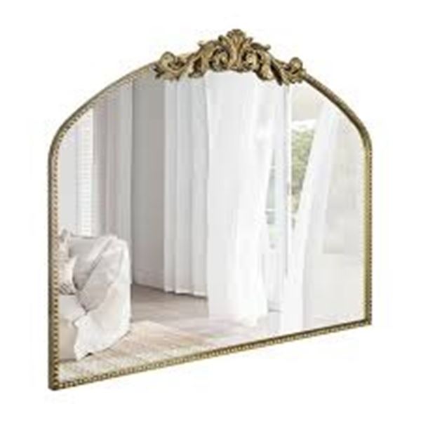 BRAND NEW AIXHOME RETRO MIRROR VINTAGE GOLD TONED