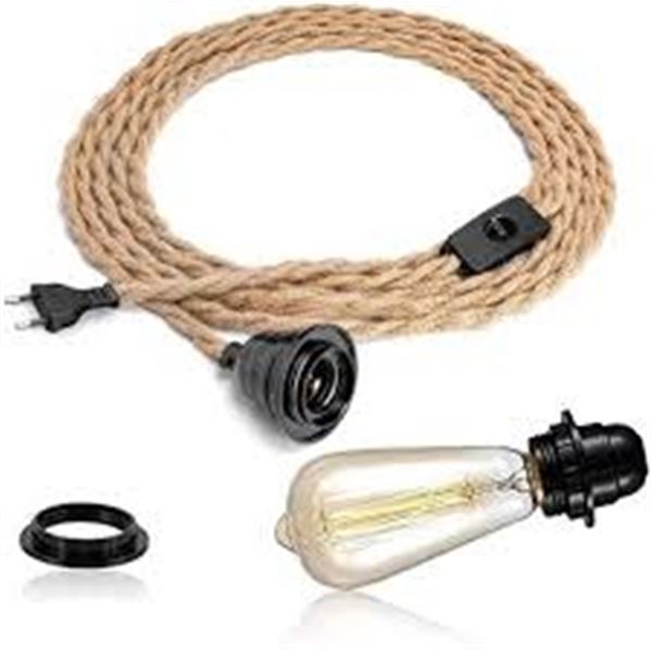 NEW FRIDEKO HOME ROPE HANGING LIGHT