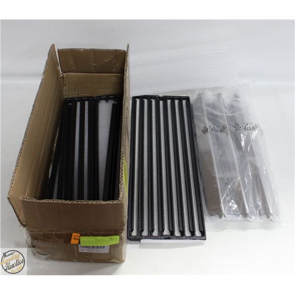 NEW GLOWYE CAST IRON COOKING HEAT TENTS 4PK