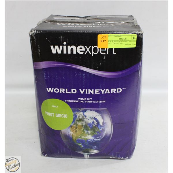 NEW W BOX WINEXPERT CLASSIC PINOT GRIGIO KIT