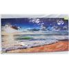 Image 1 : NEW BEACH PICTURE WALL ART CANVAS 40 X 20"