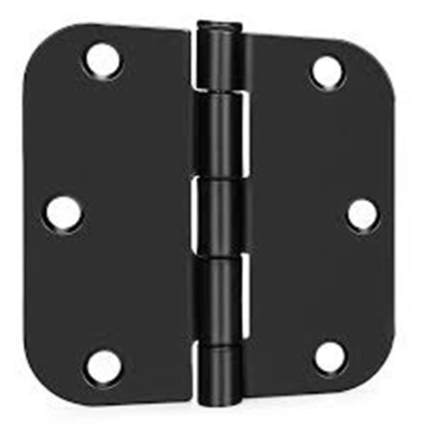 NEW REPACKED 30PK GOLDENWARM BLACK DOOR HINGES
