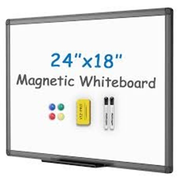 BRAND NEW VIZ-PRO MAGNETIC WHITEBOARD 24 X 18"