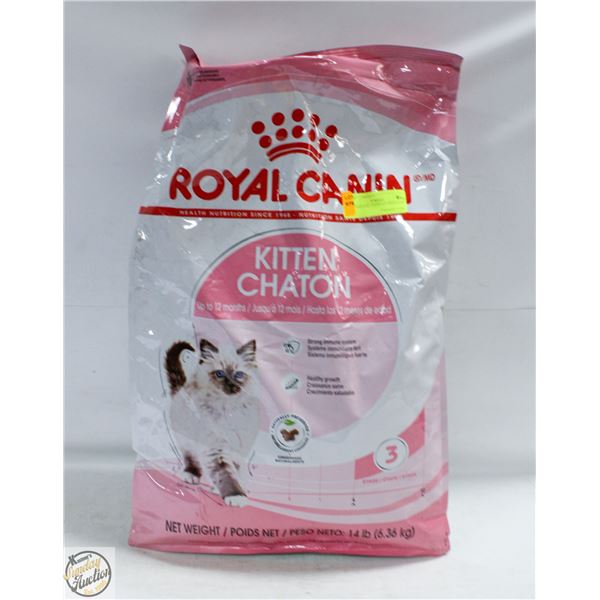 14LB ROYAL CANIN KITTEN FOOD