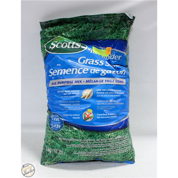 11LB SCOTTS TURF BUILDER GRASS SEED ALL PURPOSE MI