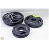 Image 1 : NEW 6PC FITVIDS WEIGHTED PLATES SET