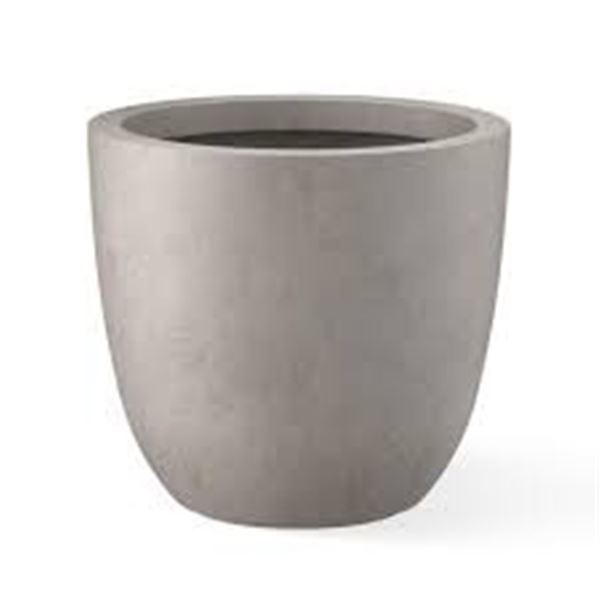NEW KANTE 14 INCH ROUND CONCRETE PLANTER