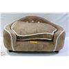 BRAND NEW PET SOFA BROWN ROUND BACK