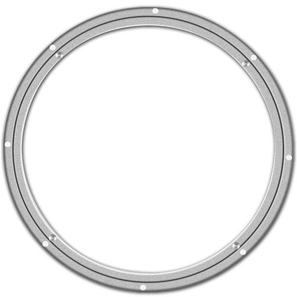 NEW ALUMINUM LAZY SUSAN 18" BEARING METAL SWIVEL P