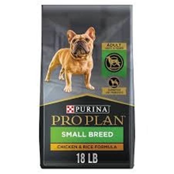 NEW 18LBS PURINA PRO PLAN ADULT SMALL BREED