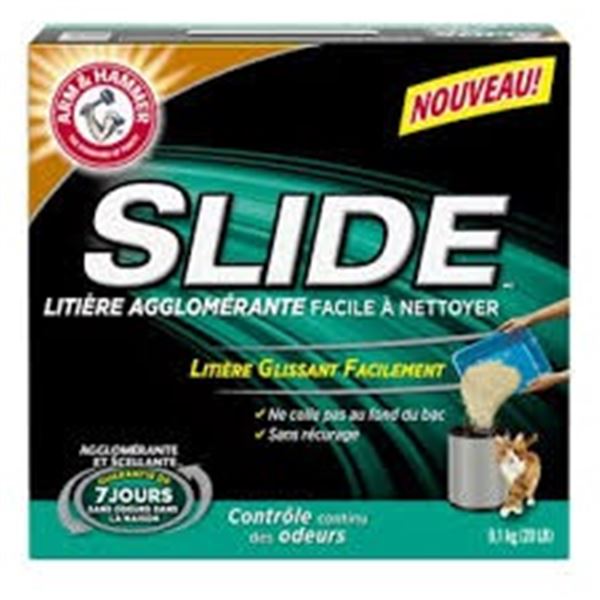 NEW 20LBS CLUMP & SEAL SLIDE CLUMPING LITTER