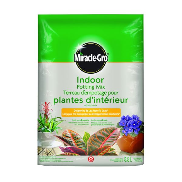 NEW 8.8L MIRACLE-GRO INDOOR POTTING MIX