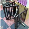 Image 1 : NEW ASSEMBED 4 PANEL BAMBOO PET GATE H-24" L-75"