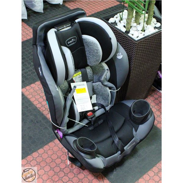 NEW EVENFLO ALL IN ONE CONVERTIBLE CAR SEAT