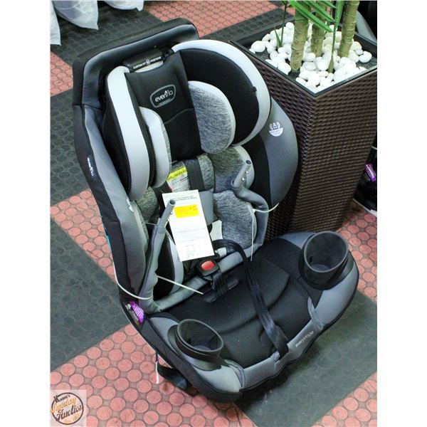 NEW EVENFLO ALL IN ONE CONVERTIBLE CAR SEAT