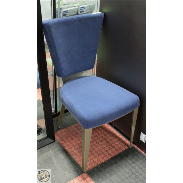 SHOWROOM FLOOR MODEL SUNPAN NAVYBLUE SUEDE