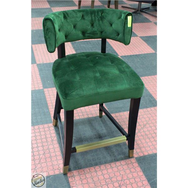 SHOWHOME SUNPAN TATUM STOOL MOSS GREEN