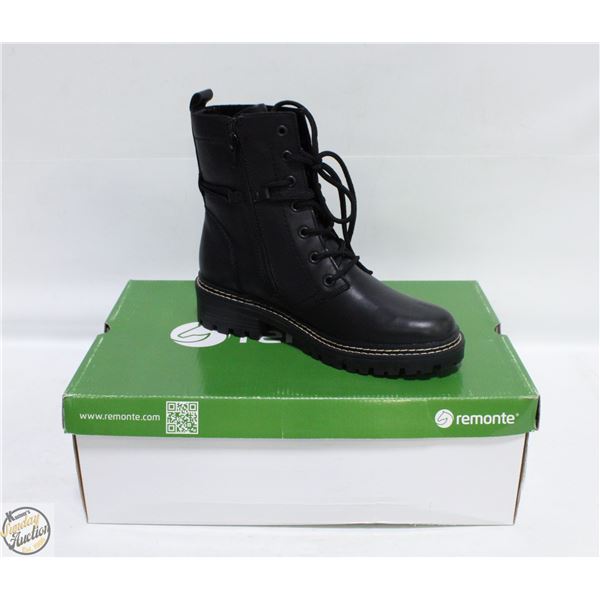 FREIGHT CLAIM: REMONTE SHORT LACEUP BOOTS SIZE 36