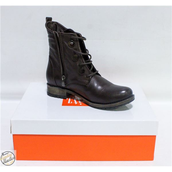 FREIGHT CLAIM: KUNITZ SAKAW LACEUP BOOT SIZE 38