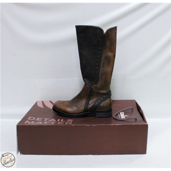 FREIGHT CLAIM: CASTA TAUPE ROMA BOOTS SIZE 40