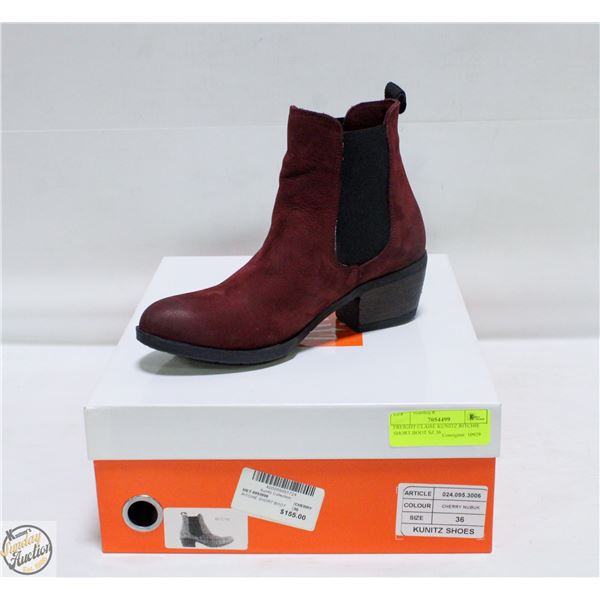 FREIGHT CLAIM: KUNITZ RITCHIE SHORT BOOT SZ 37